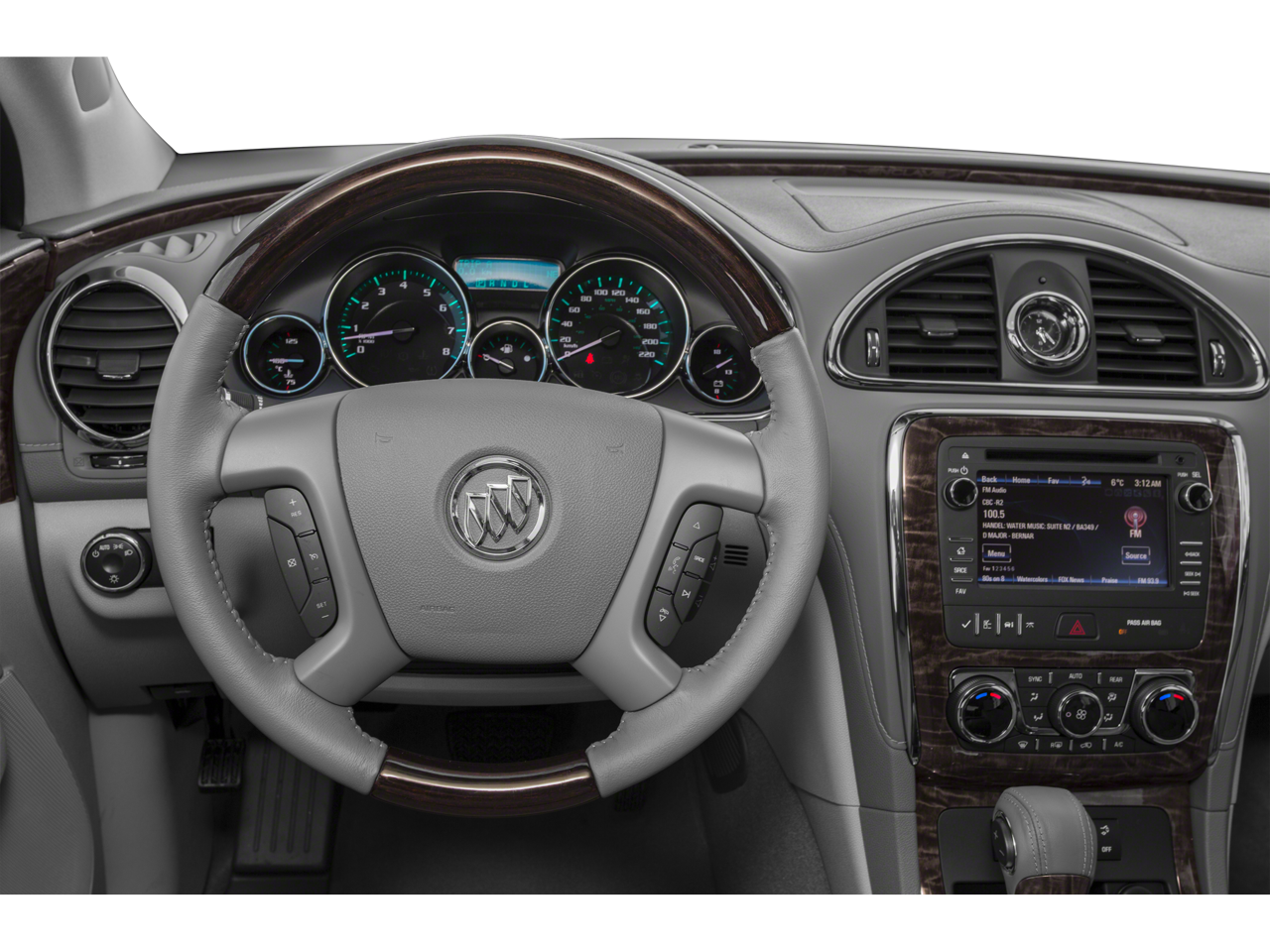 2015 Buick Enclave — interior view