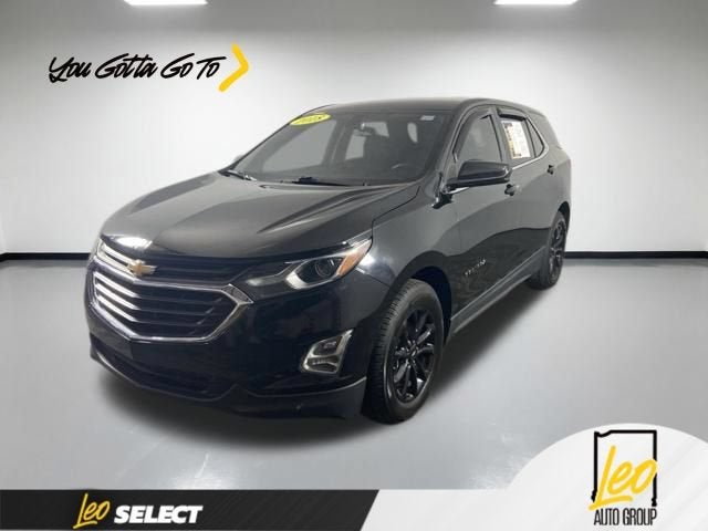 2018 Chevrolet Equinox LT in Mosaic Black Metallic — front three-quarter view