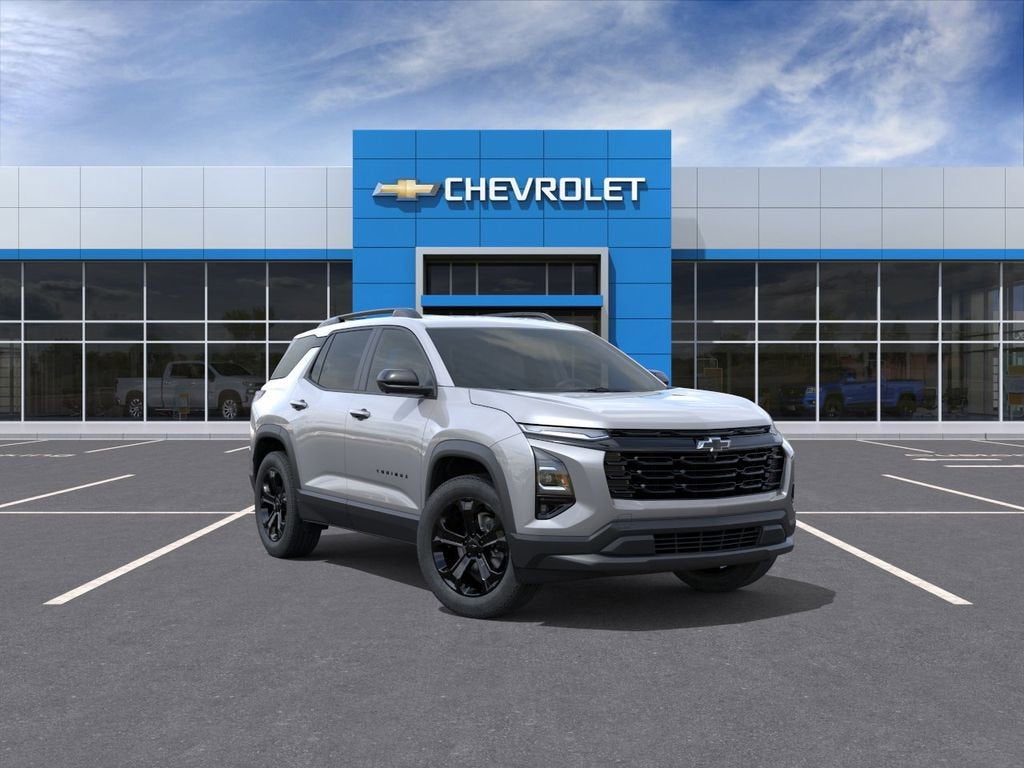 2026 Chevrolet Equinox LT in Sterling Gray Metallic — front three-quarter view