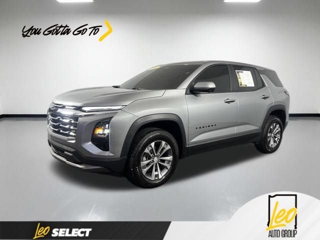 2026 Chevrolet Equinox LT in Sterling Gray Metallic — front three-quarter view