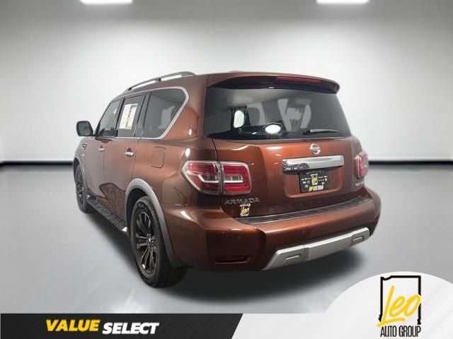 2018 Nissan Armada — interior view