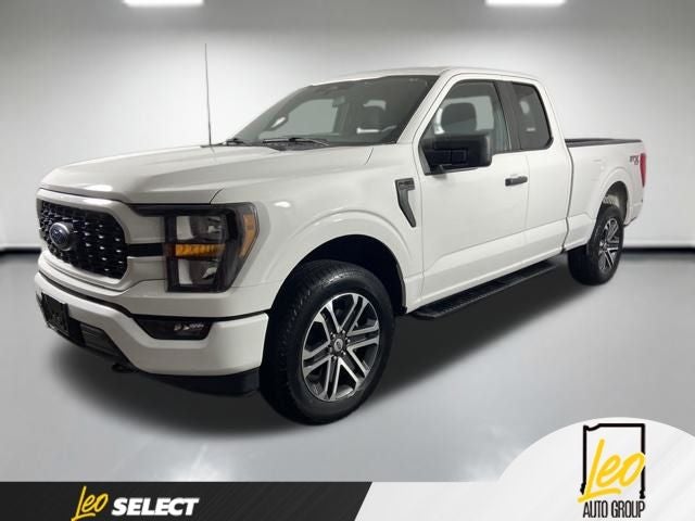 2023 Ford F-150 XL in Oxford White — front three-quarter view