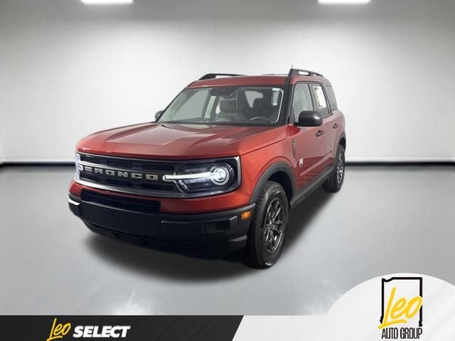 2023 Ford Bronco Sport Big Bend in Chili Pepper Red — front three-quarter view