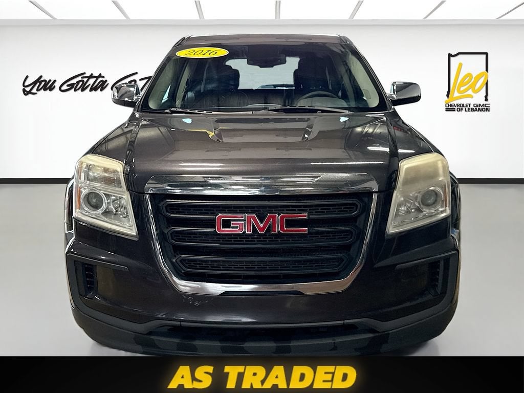 2016 GMC Terrain — side profile view