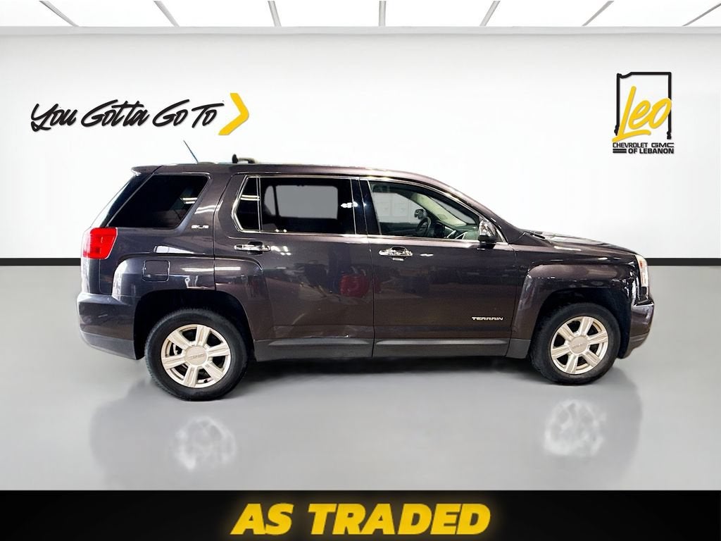 2016 GMC Terrain — interior view