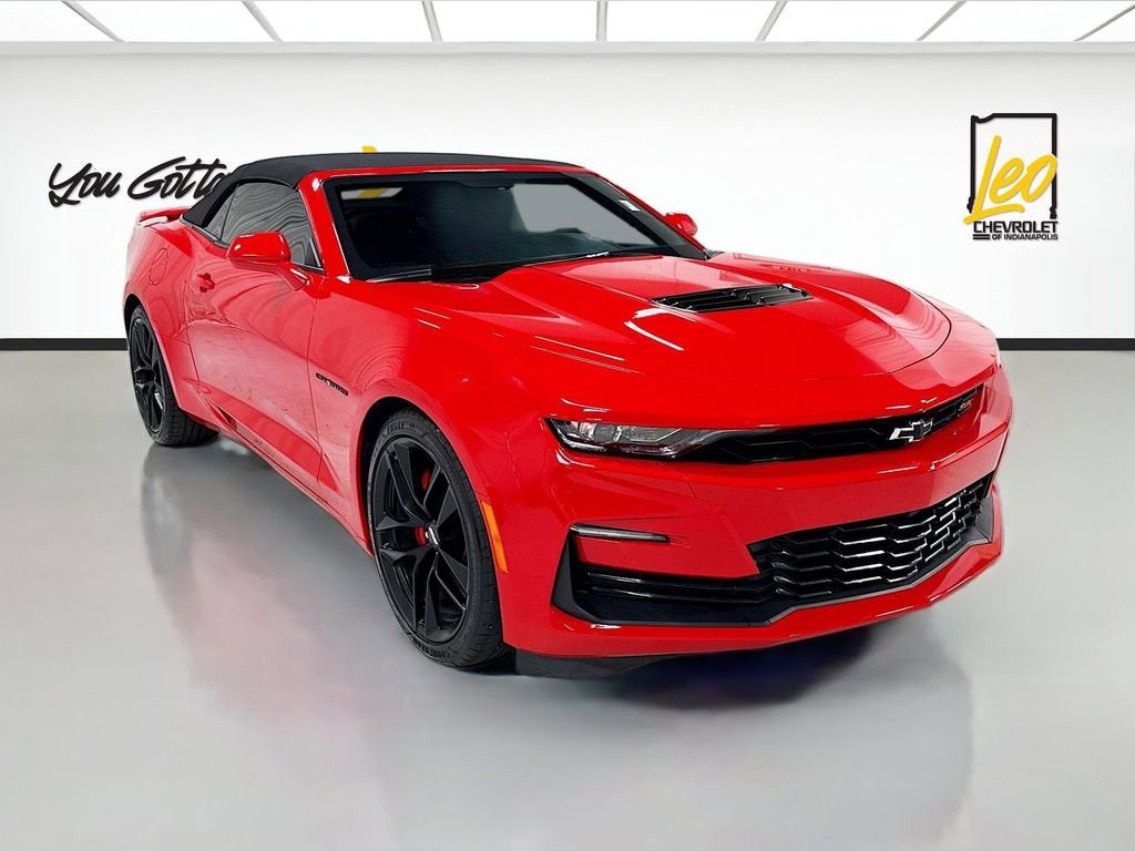 2023 Chevrolet Camaro — rear three-quarter view