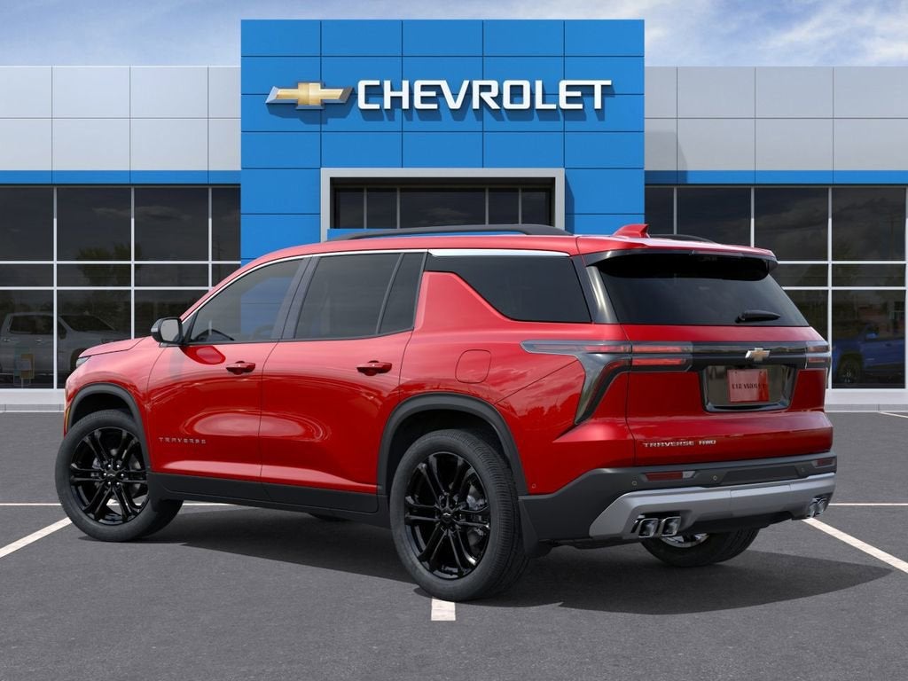 2026 Chevrolet Traverse — rear three-quarter view