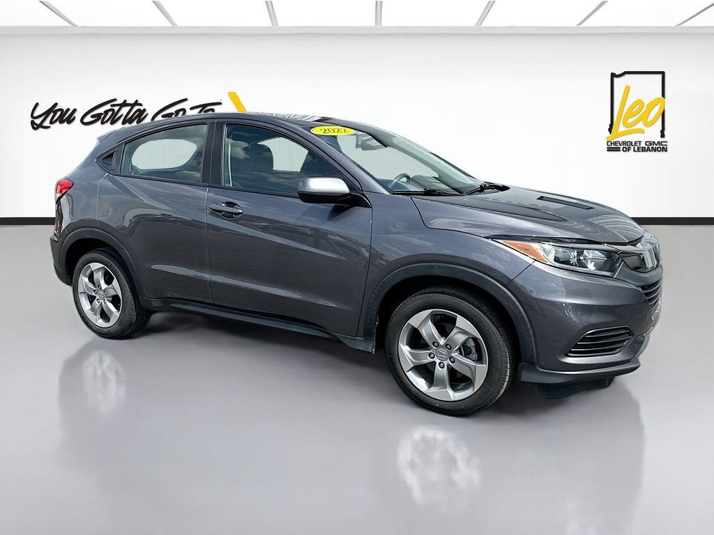 2022 Honda HR-V — rear three-quarter view