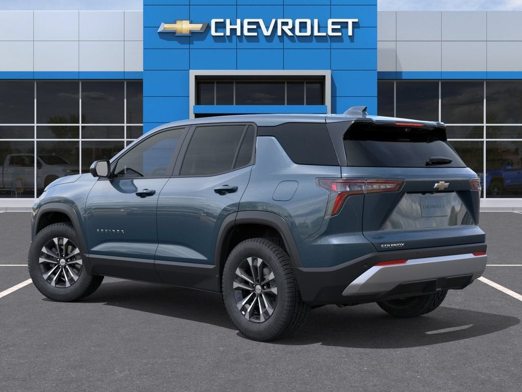 2027 Chevrolet Equinox — rear three-quarter view