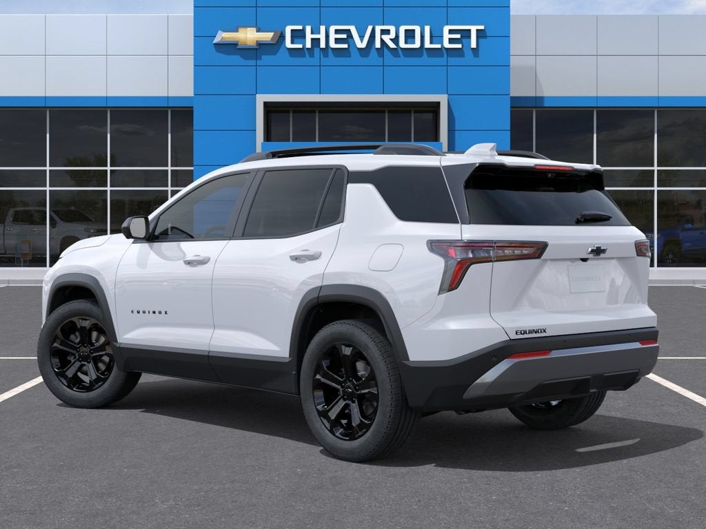 2027 Chevrolet Equinox — rear three-quarter view