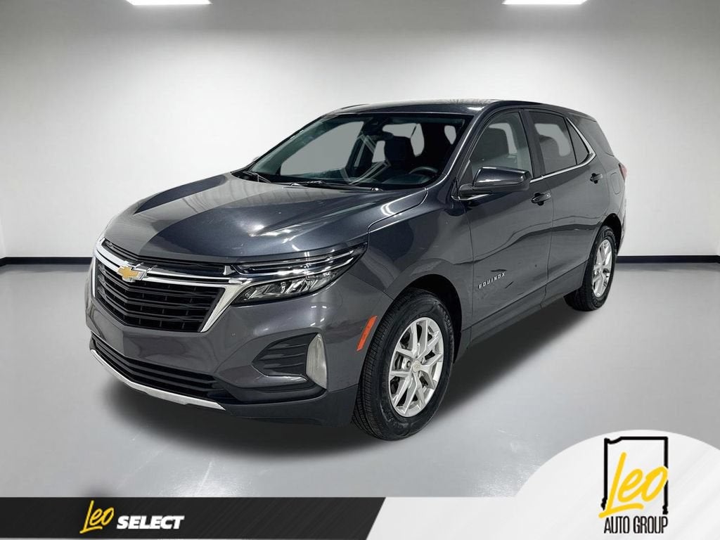 2023 Chevrolet Equinox LT in Iron Gray Metallic — front three-quarter view