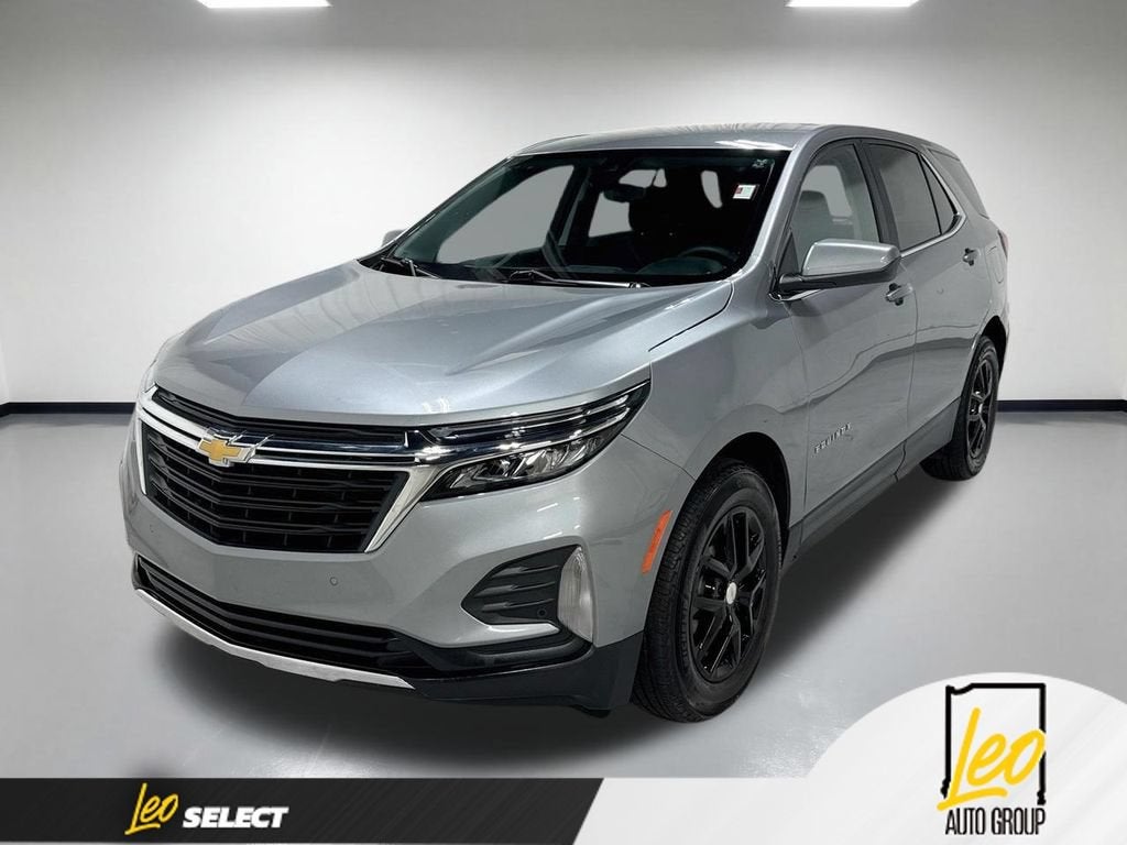 2024 Chevrolet Equinox LT in Sterling Gray Metallic — front three-quarter view