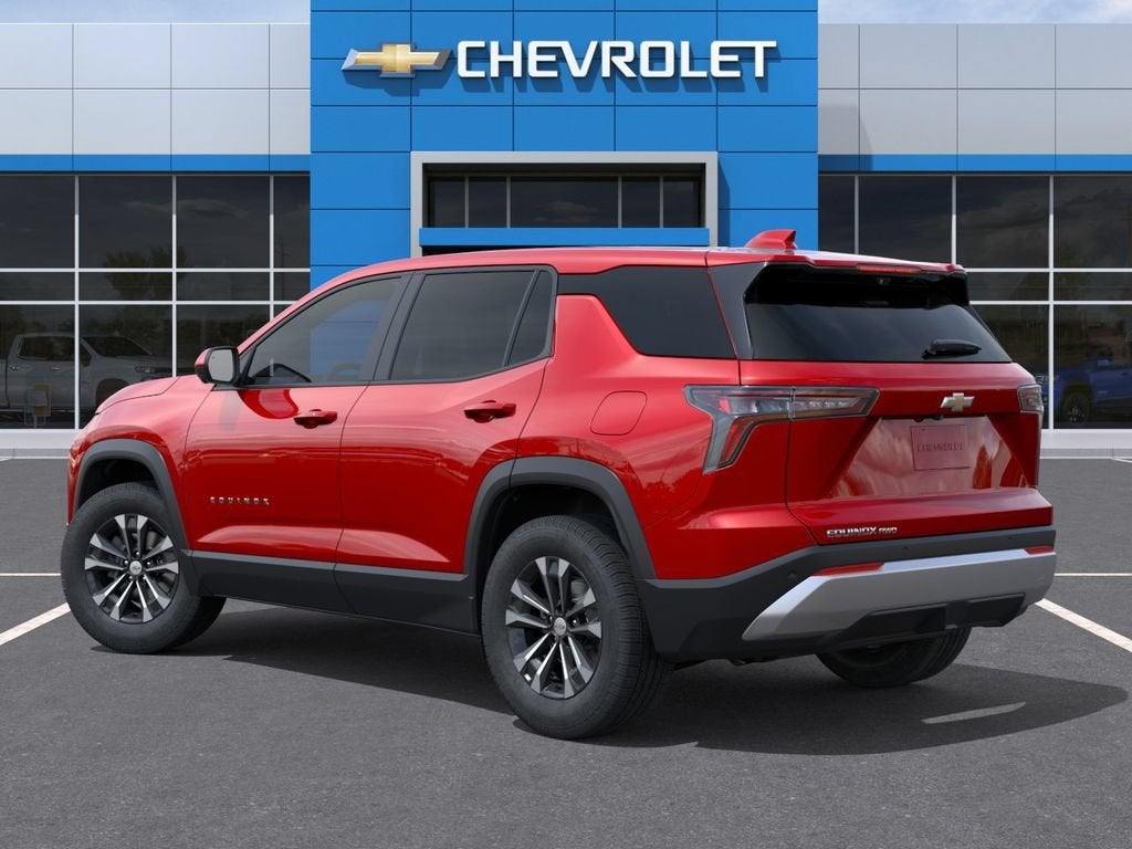 2027 Chevrolet Equinox — rear three-quarter view
