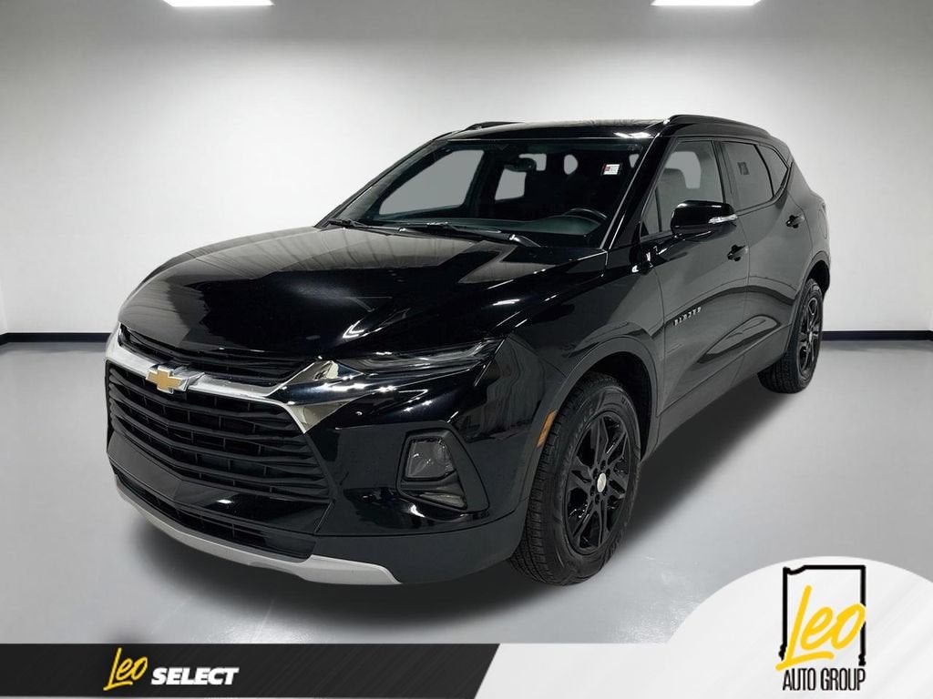 2020 Chevrolet Blazer 2LT in Black — front three-quarter view